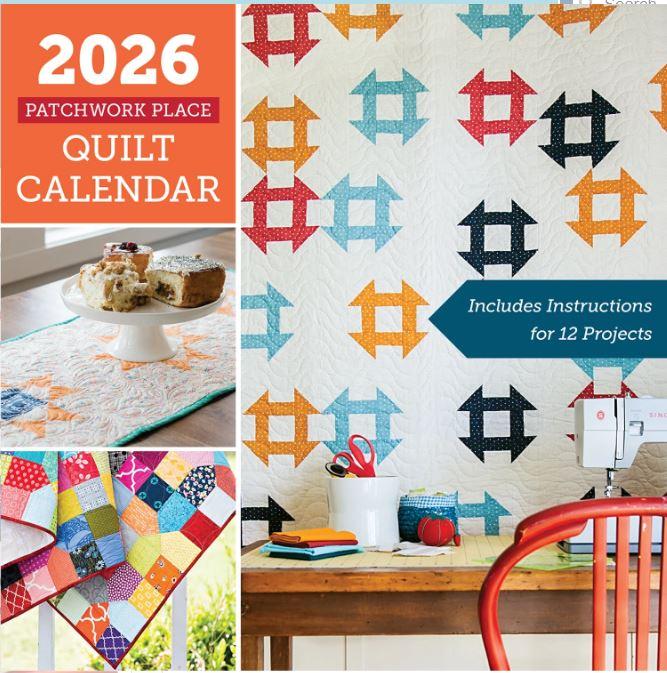 2026 Patchwork Place Quilt Calendar # 20566