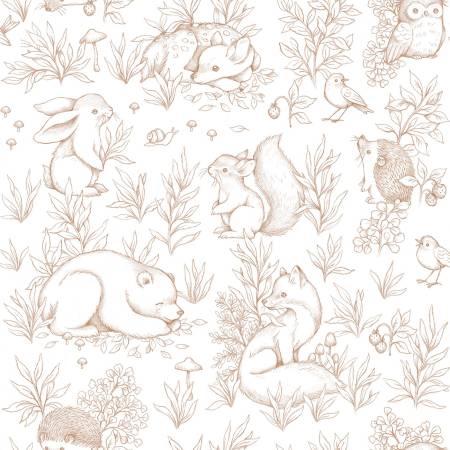 ABC's of Love - Taupe Forest Whispers # ST-DNS3666TAUPE
