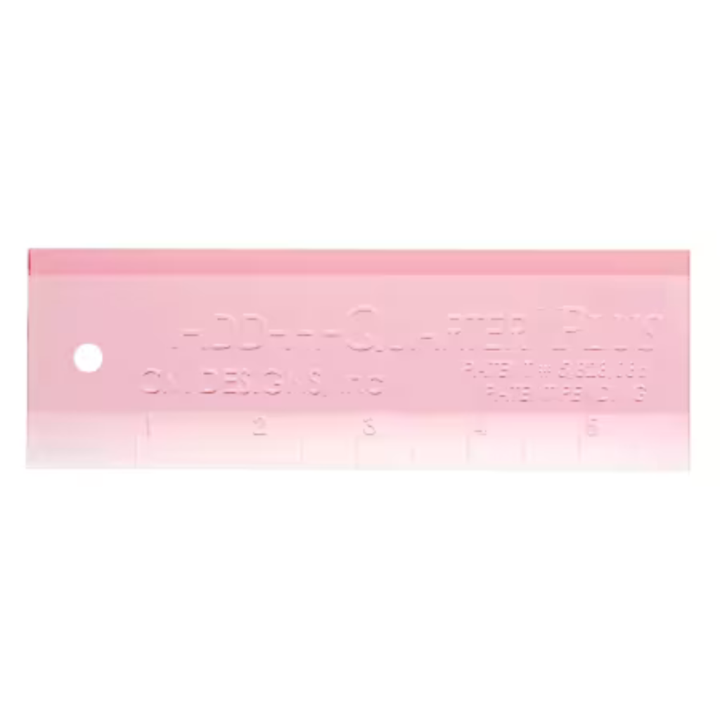 Add A-Quarter Ruler 6in Plus Pink # CM06PLUSPK