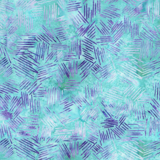 Aurora - Crosshatched - Teal Aqua - 612503905