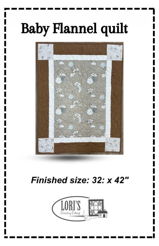 Baby Flannel Quilt Pattern