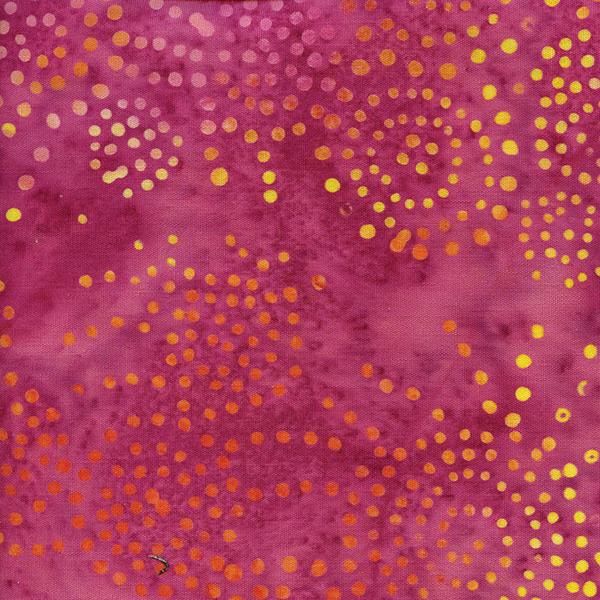 Batik - Dots - Pink & Yellow - 721401037