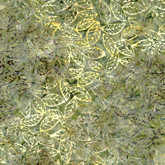 Batik - Fern Leaves # B3328-FERN