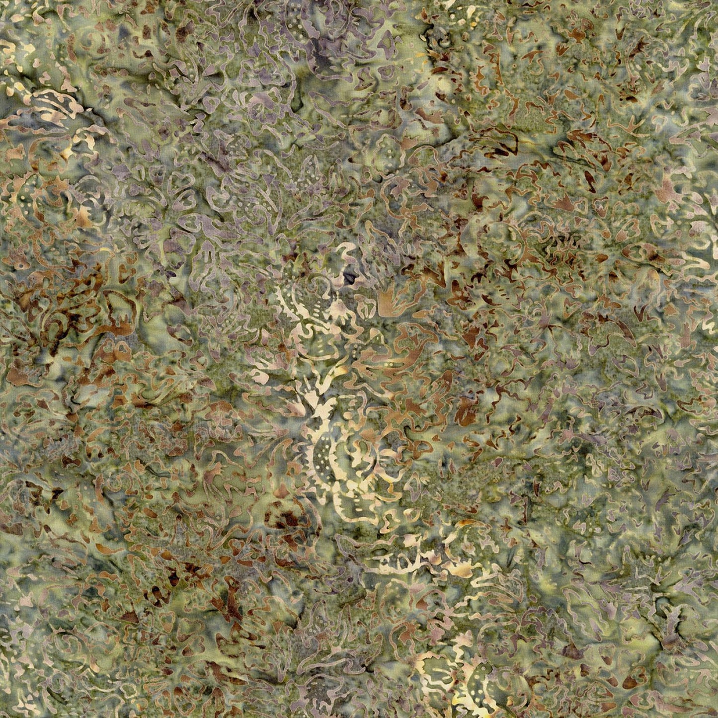 Batik - Mountain Tropical Floral # B3192-MOUNTAIN