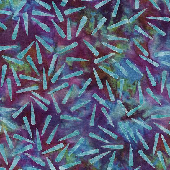 Batik - Points - Multi Red Blue Dusty - 622303817