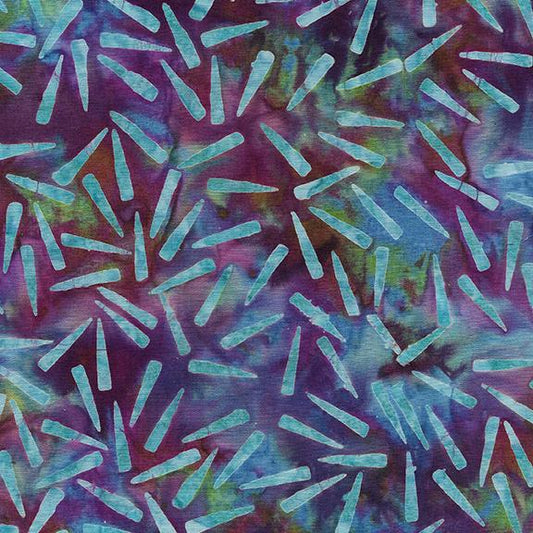 Batik - Points - Multi Red Blue Dusty - 622303817