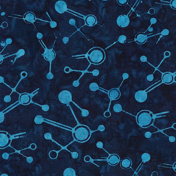 Batiks - Pins & Needles - Blue Ocean - 622304580