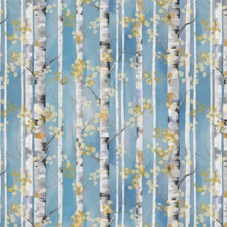 Behind Blue Eyes - Slate Birch Trees # 8649S-79