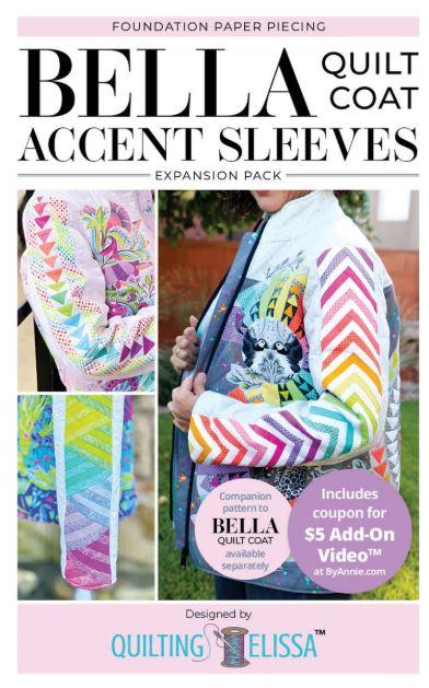 Bella Accent Sleeves - FPP Expansion Pack (for Bella Quilted Coat) # QE103
