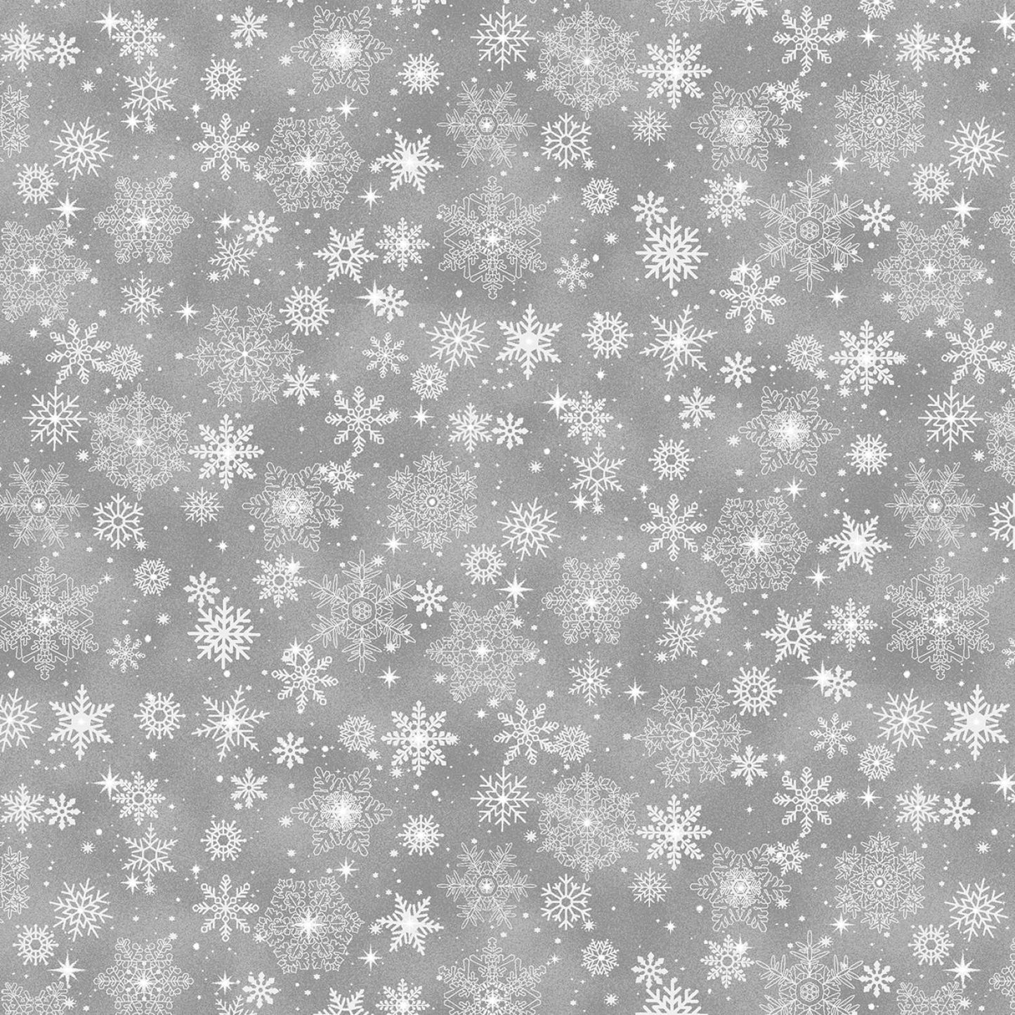 Bentley's Snowflakes - Small Snowflakes - R650949D-GREY