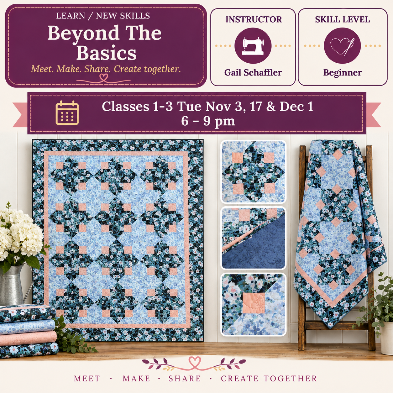 Beyond The Basics - Starts Tue Nov 3 @6pm