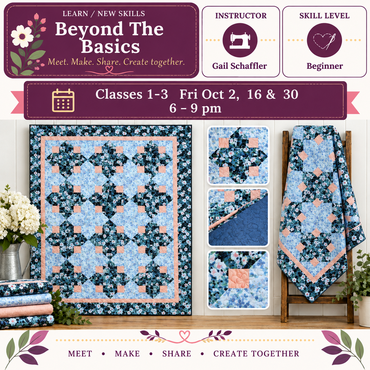 Beyond the Basics - Session #2 - Starts Oct 2