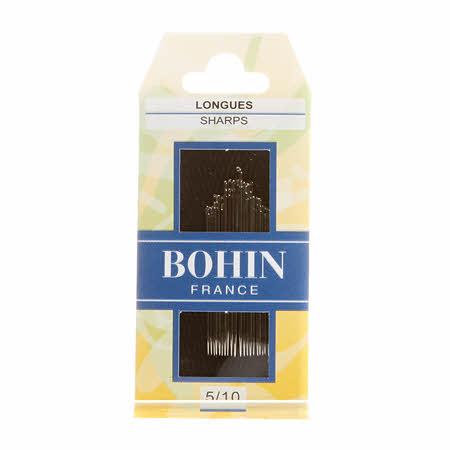 Bohin Sharps Needles Assorted Sizes 5/10