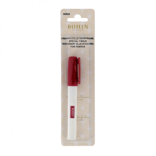 Bohin Temporary Glue Stick For Fabrics - 65504