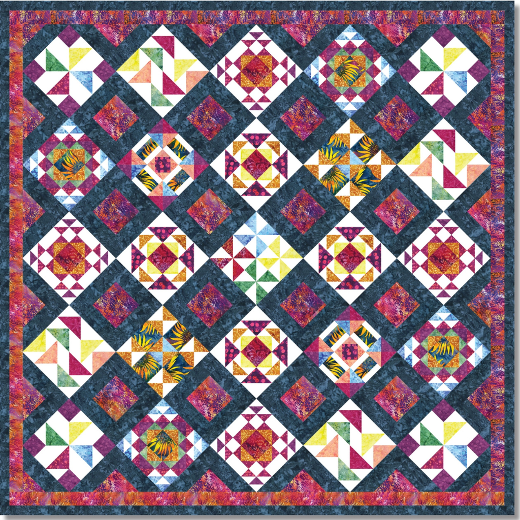 Burst of Color Block of the Month - Full Kit