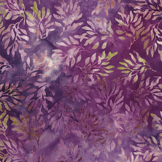 Butterfly Haven-Falling Leaves - Wavy Leaves - Multi Purple Pink Iris - 712404890