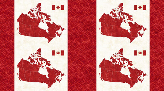 Canadian Classics 3 Placemats - Red/White - C28777-11