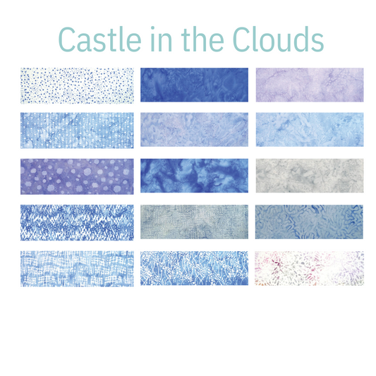 Castle In The Clouds Block of the Month - Fat Quarter Insurance Bundle