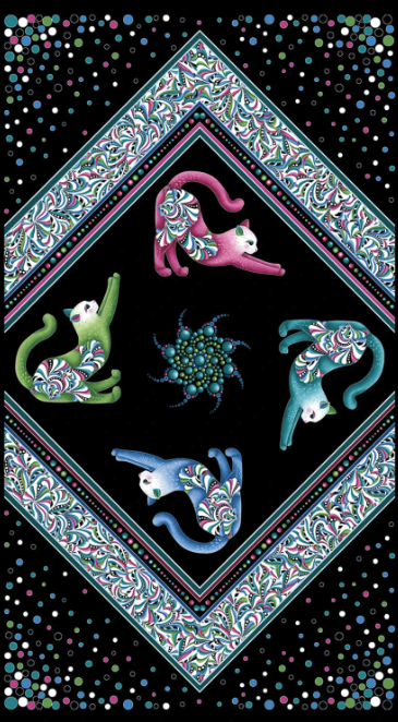Cat's Meow - On Point Panel - Black - 16945P-12