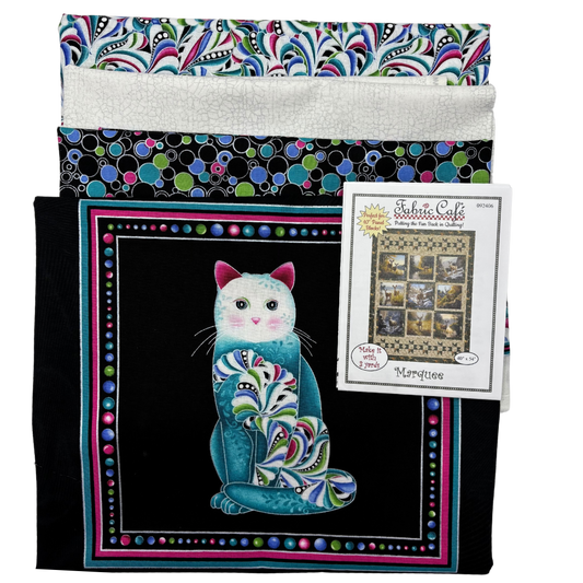 Cat's Meow Marque Lap Quilt Kit