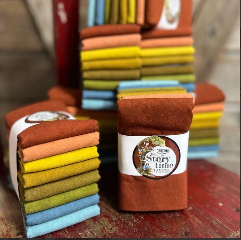 Cherrywood Challenge 2026 - Storytime - Fat Quarter Bundle - 8 pack - Pre-Order