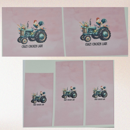 Chicken Crazy Lady - Chapstick Gift Card