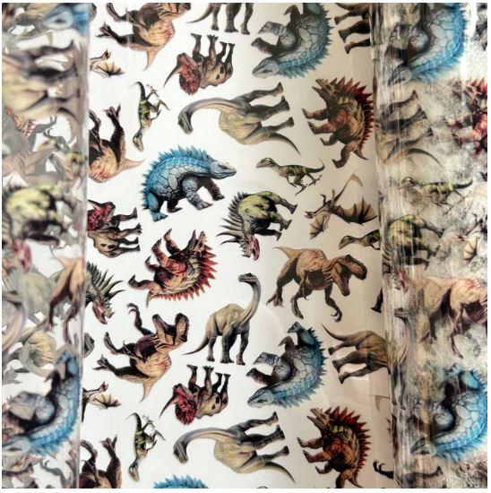 Clear Dinosaur Vinyl