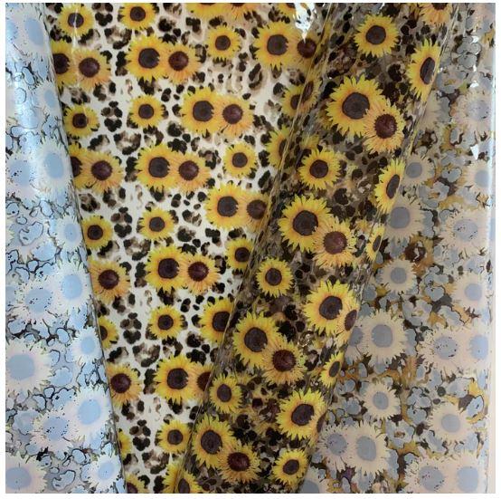 Clear Sunflower/Leopard TPU Clear Vinyl