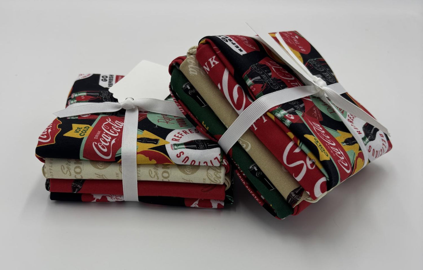 Coca Cola Fat Quarter Bundle - 7 Pack