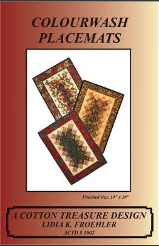 Colorwash Placemats - 1002