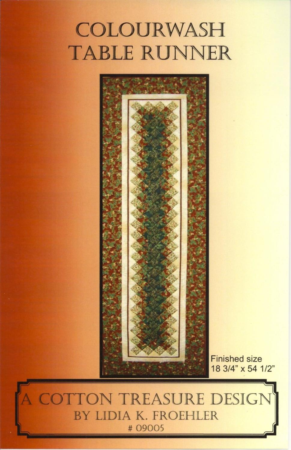 Colourwash Table Runner - 09005
