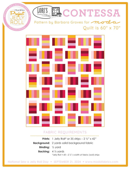 Contessa Jelly Roll Pattern