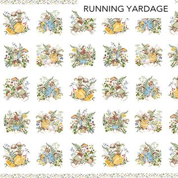 Country Mouse - Scenic Blocks - White Multi - DP29005-10