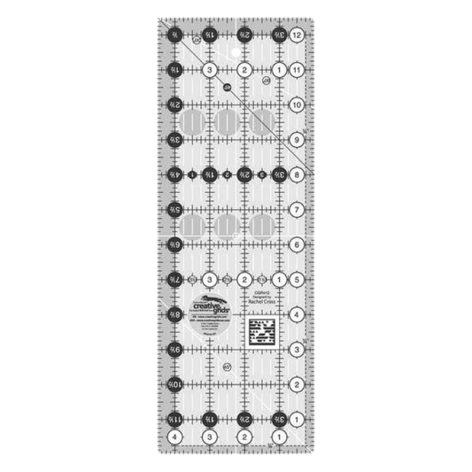 Creative Grid 4 1/2" x 12 1/2" Ruler - CGR412