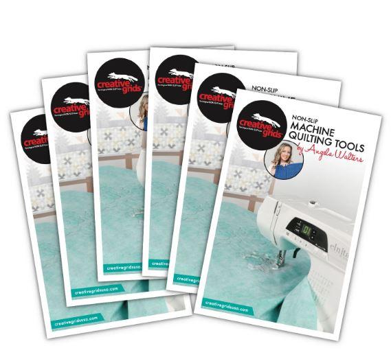 Creative Grids Rulers Machine Quilting Tools # CGRMACHQUILT