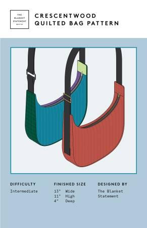 Crescentwood Quilted Bag # TBS-029