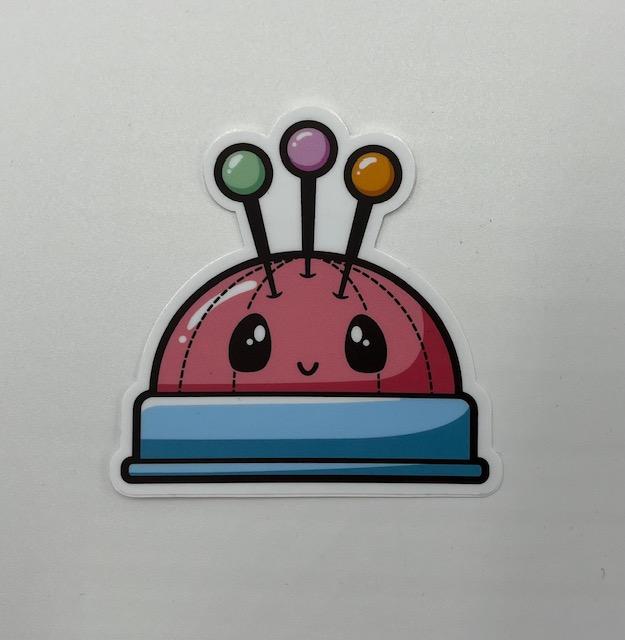 Cute Pincushion Sticker
