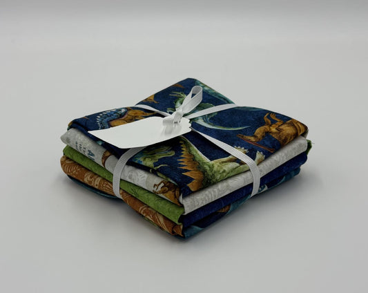 Dino Roar Fat Quarter Bundle - 7 Pack