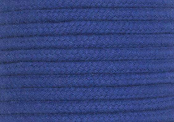 Dip Dyed Braided Cotton Cord - Sodalite Blue - 3/16" (30.5m) 100 Feet - CC-7006001600