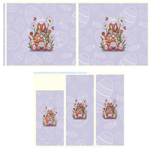 Easter Gnomes Purple Chapstick & Gift Card Printed Vinyl