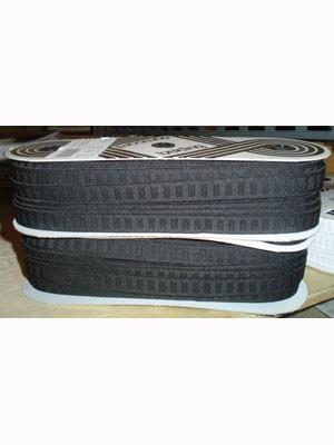 Elastic - Non-Roll 25mm Black - ARR5123-1
