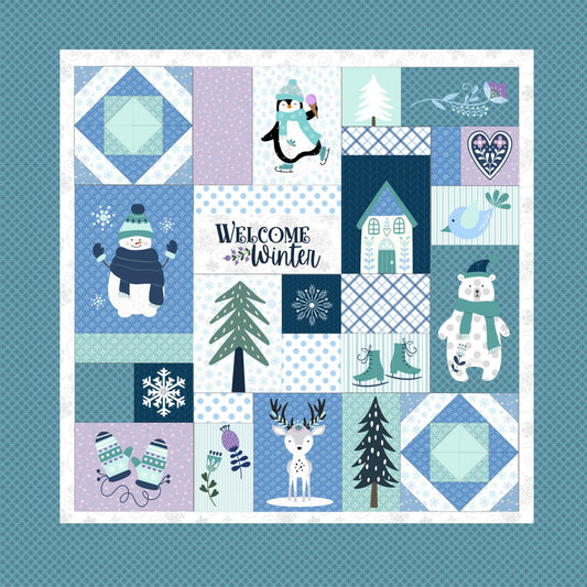 Enchanted Winter Feature Quilt # KD821
