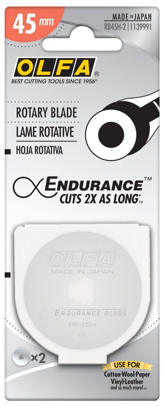 Endurance Rotary Blade 2 pk 45mm - RB45H-2