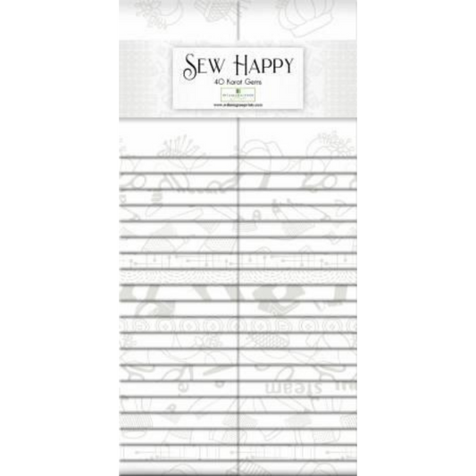 Essential Sew Happy 2.5" St 40pcs - Q842-106-842