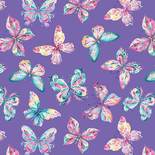 Faith & Grace - Butterfly Dance - Purple - 15234-54
