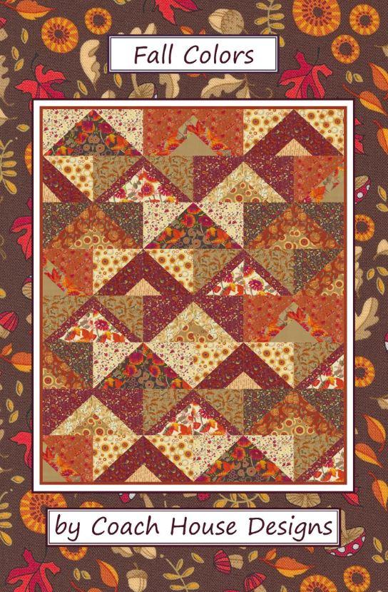 Fall Colors Quilt Pattern - CHD-2257
