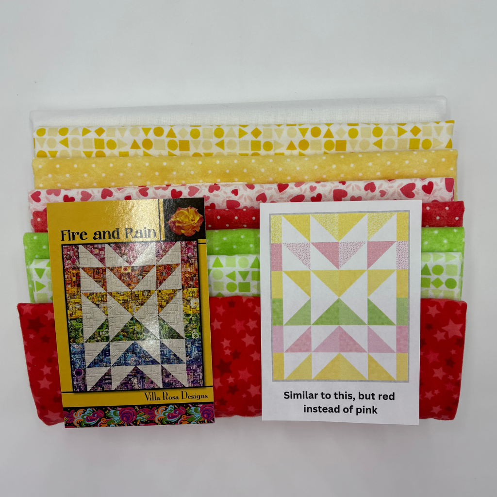 Fire & Rain Red Quilt Kit