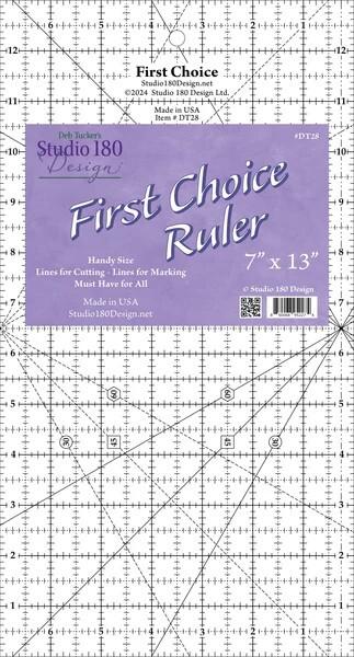 First Choice Ruler 7" x 13" - DT28