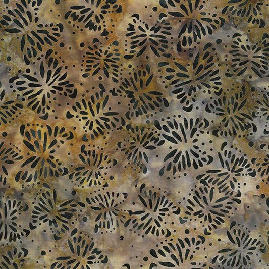 Flutter Fields - Harvest Moon - Tossed Butterflies - Brown Russett - 712403075