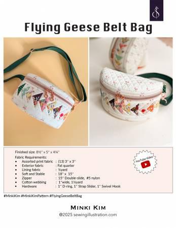 Flying Geese Belt Bag Pattern # SI-BP14